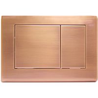 Клавиша смыва Tece Planus для унитаза Состаренная медь арт-9240365 — фото 1, Кнопки смыва