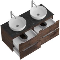 Тумба под раковину BelBagno Etna 120 подвесная Rovere Moro арт-ETNA-1200-4C-SO-2-RW — фото 14, Тумбы под раковину