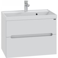 Тумба под раковину СанТа Лондон 70 подвесная Белая арт-224003л — фото 1, Тумбы под раковину