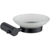 Мыльница Haiba Черная матовая арт-HB8402-7 — фото 1, Мыльницы