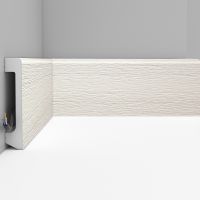 Плинтус Decomaster 2400x80x17 мм арт-D235-16 — фото 1, Плинтуса напольные