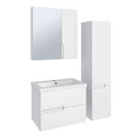 Тумба под раковину Runo Стокгольм 70 подвесная Белая арт-00-00001124 — фото 4, Тумбы под раковину