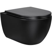 Унитаз Vincea Evo подвесной с сиденьем Микролифт арт-VT1-34MB — фото 1, Подвесные унитазы