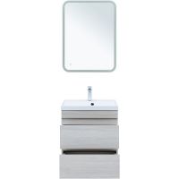 Тумба под раковину Aquanet Нота New 58 подвесная Дуб холден арт-334203 — фото 7, Тумбы под раковину