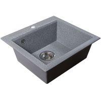 Кухонная мойка Reflection Mini 50 Гравий арт-RX1150GR — фото 2, Кухонные мойки