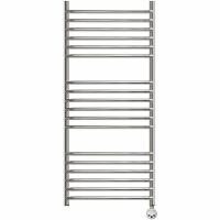 Электрический полотенцесушитель Point Альфа П18 500x1200 левый/правый Хром арт-PN05152SE — фото 1, Электрические полотенцесушители