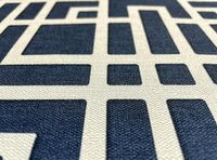 Обои RASCH Kimono Винил на флизелине (0,53*10,05) Синий/Белый, Геометрия арт-409253 — фото 2, Обои для стен