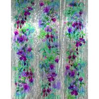 Панно Marburg Crush Motion Винил на флизелине (2,1*2,7) Серый/Разноцветный, Цветы арт-63466 — фото 1, Обои для стен