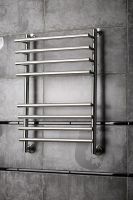 Водяной полотенцесушитель Тругор Дебют 2 НП 80x50 Хром арт-Дебют2/нп8050 — фото 2, Водяные полотенцесушители