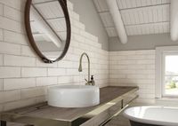 Керамическая плитка Cifre Colonial Ivory Brillo настенная 7,5x30см арт-COLONIAL Ivory Brillo 7,5x30 — фото 2, Керамическая плитка