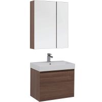 Товар: Комплект мебели для ванной Aquanet Нью-Йорк 70 подвесной Шпон Орех арт-211660 - фото 6 Комплект мебели для ванной Aquanet Нью-Йорк 70 подвесной Шпон Орех арт-211660 — фото 6, Комплекты мебели для ванной