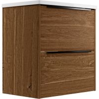 Товар: Тумба под раковину WellWant Rovero 60 подвесная Дуб арт-WWTRN0611EB - фото 2 Тумба под раковину WellWant Rovero 60 подвесная Дуб арт-WWTRN0611EB — фото 2, Тумбы под раковину