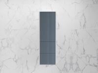 Шкаф пенал Style Line Стокгольм 36 подвесной Графит софт арт-ЛС-00002317 — фото 2, Пеналы для ванной комнаты