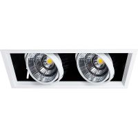 Встраиваемый светильник Artelamp Merga Белый арт-A8450PL-2WH — фото 3, Точечные светильники