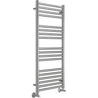 Водяной полотенцесушитель Terminus Альба П18 500х1200 Хром, нижнее подключение, G 1/2" ВР, с комплектом вентилей арт-4670078530462 — фото 1, Водяные полотенцесушители