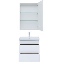 Комплект мебели для ванной Aquanet София 60 подвесной Белый глянец арт-274197 — фото 5, Комплекты мебели для ванной