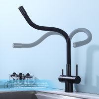 Смеситель для кухни Splenka Черный матовый арт-S70.64.06 — фото 5, Смесители для кухни