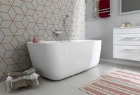 Акриловая ванна Aquanet Fine 170x78 без гидромассажа арт-260045 — фото 4, Акриловые ванны