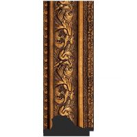 Зеркало Evoform Octagon 65x65 в багетной раме - Виньетка состаренная бронза 109 мм арт-BY 7388 — фото 2, Зеркала в ванную комнату