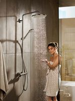 Душевая система Hansgrohe Croma Select S Хром арт-26790000 — фото 2, Душевые стойки