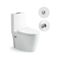 Унитаз биде SantiLine с сиденьем Микролифт арт-SL-5012SM-BD — фото 2, Напольные унитазы