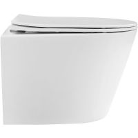 Унитаз Abber Bequem подвесной с сиденьем Микролифт арт-AC1102T — фото 3, Подвесные унитазы