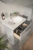 Смеситель для раковины Vitra Root Round Хром арт-A42706EXP — фото 2, Смесители для раковины