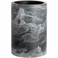 Стакан для зубных щеток WasserKRAFT Neime Черный Белый арт-K-1928 — фото 1, Стаканы для зубных щеток