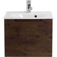 Тумба под раковину BelBagno Etna 50 подвесная Rovere Moro арт-ETNA-500-1C-SO-RW-P — фото 1, Тумбы под раковину