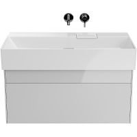 Тумба под раковину Kerama Marazzi Logica 90 LOG.90.2\WHT подвесная Белая арт-LOG.90.2\WHT — фото 1, Тумбы под раковину