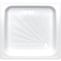 Стальной поддон для душа ВИЗ Antika 90x90 Белый арт-APS-90101 — фото 1, Стальные душевые поддоны