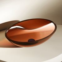 Товар: Раковина-чаша Abber Kristall 50 Коричневая арт-AT2802Opal - фото 1 Раковина-чаша Abber Kristall 50 Коричневая арт-AT2802Opal — фото 1, Раковины накладные