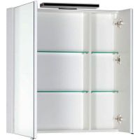 Товар: Зеркальный шкаф Aquanet Орлеан 80 L Белый арт-183077 - фото 3 Зеркальный шкаф Aquanet Орлеан 80 L Белый арт-183077 — фото 3, Зеркальные шкафы в ванную