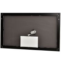 Зеркало Sintesi Armadio 120 с подсветкой Черное с сенсорным выключателем арт-SIN-SPEC-ARMADIO-black-120 — фото 9, Зеркала в ванную комнату