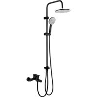 Товар: Душевая система Agger Черная арт-A0293544 - фото 5 Душевая система Agger Черная арт-A0293544 — фото 5, Душевые стойки