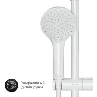 Душевая система AM.PM X-Joy Белый матовый арт-F43885A14 — фото 10, Душевые стойки