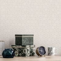 Обои Andrea Rossi Arlequin Винил на флизелине (1,06*10,05) Серый, Геометрия арт-54302-3 — фото 2, Обои для стен