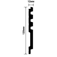 Декоративная панель HIWOOD 2700x120x12 мм арт-LV128 BR396K — фото 5, Панели