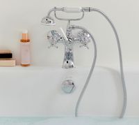 Смеситель для ванны Jacob Delafon Cleo 1889 Хром глянцевый арт-E24313-CP — фото 4, Смеситель для ванны