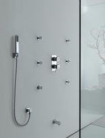 Душевой гарнитур Bossini Cube Хром арт-C50001C.030 — фото 5, Душевые гарнитуры на держателе