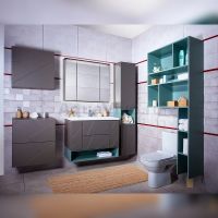 Полка Бриклаер Кристалл 90 Муссон арт-4627125414794 — фото 4, Полки