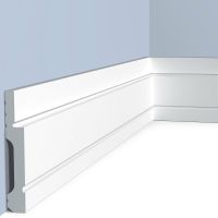 Плинтус HIWOOD 2000x75x12 мм арт-B75V1L — фото 1, Плинтуса напольные