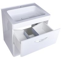 Тумба под раковину Style Line Каре 80 Люкс Plus подвесная Белый арт-СС-00002270 — фото 3, Тумбы под раковину