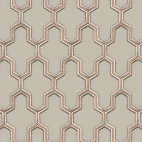 Обои Alessandro Allori Four Seasons Винил на флизелине (1,06*10) Серый, Ромб арт-1603-3 — фото 1, Обои для стен