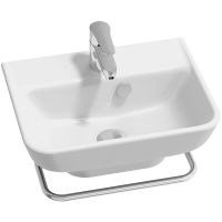 Раковина Jacob Delafon Struktura 45 Белая арт-EGH112-00 — фото 2, Раковины подвесные