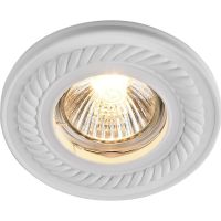 Встраиваемый светильник Maytoni Downlightt Gyps Classic Белый арт-DL283-1-01-W — фото 1, Точечные светильники