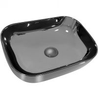 Товар: Раковина-чаша Abber Rechteck 46 Серебро арт-AC2200GS - фото 1 Раковина-чаша Abber Rechteck 46 Серебро арт-AC2200GS — фото 1, Раковины накладные