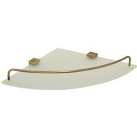 Стеклянная полка Veragio Gifortes угловая Бронза арт-VR.GFT-9031.BR — фото 1, Полки для ванной и душа