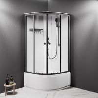 Душевая кабина AM.PM X-Joy 90х90 без гидромассажа арт-W94C-401A-090BT — фото 1, Душевые кабины