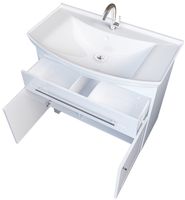 Тумба под раковину 1MarKa Lina Classic New 85Н Белый глянец арт-У94494 — фото 2, Тумбы под раковину